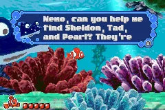 2 Games in 1: Finding Nemo + Finding Nemo: The Continuing Adventures - GBA spill - Retrospillkongen