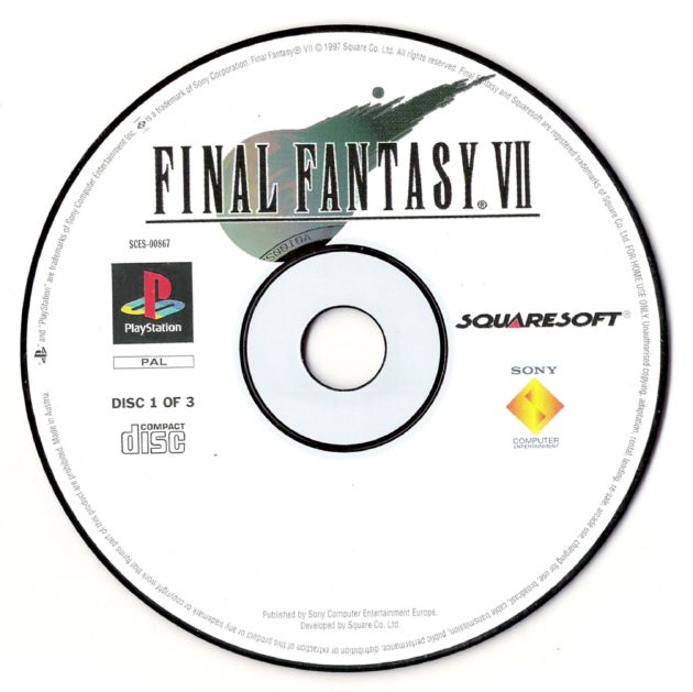 Final Fantasy VII - PS1 spill