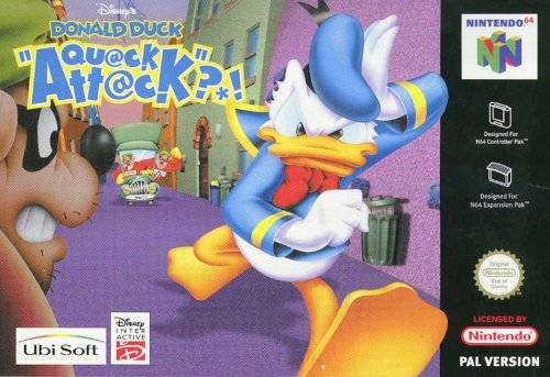 Donald Duck: Quack Attack - N64 spill - Retrospillkongen