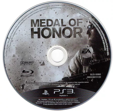 Medal of Honor - PS3 spill