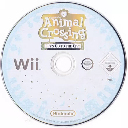 Animal Crossing: Let's Go to the City - Wii spill