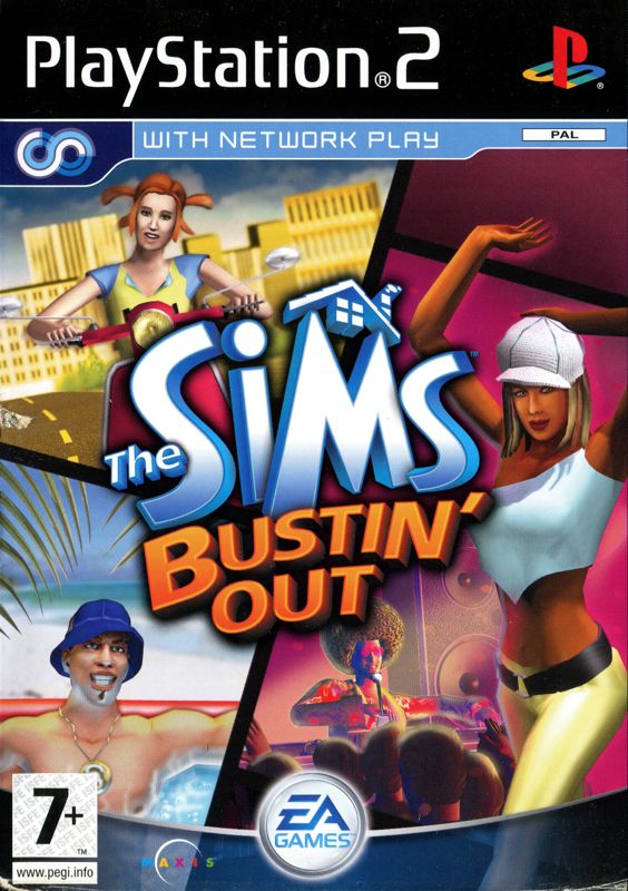 The Sims Bustin Out - PS2 spill