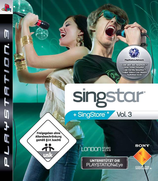 SingStar: Vol.3 - PS3 spill - Retrospillkongen