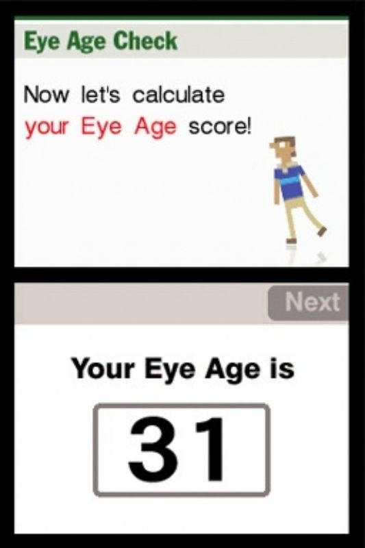 Sight Training: Enjoy Exercising and Relaxing Your Eyes - Nintendo DS spill