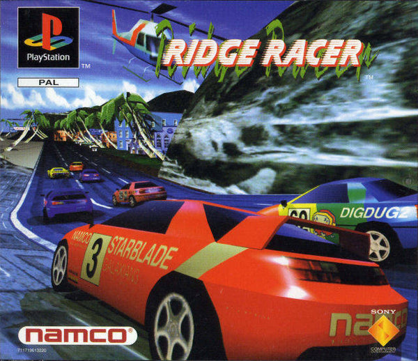 Ridge Racer - PS1 spill - Retrospillkongen