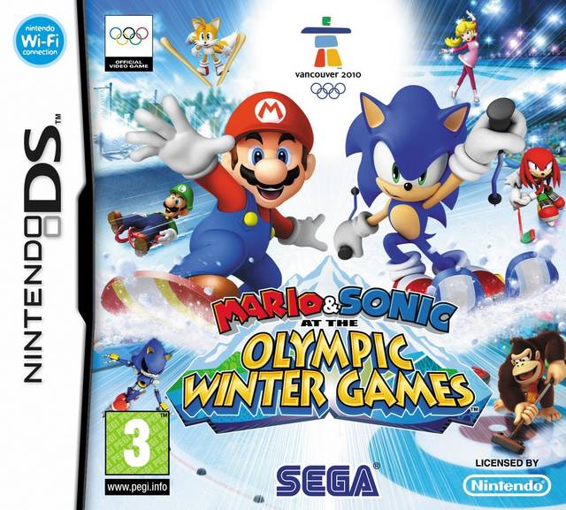 Mario & Sonic Olympic Winter Games - Nintendo DS spill - Retrospillkongen