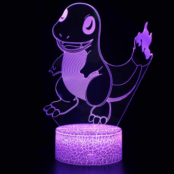 RGB LED-lamper med Pokemon Motiv