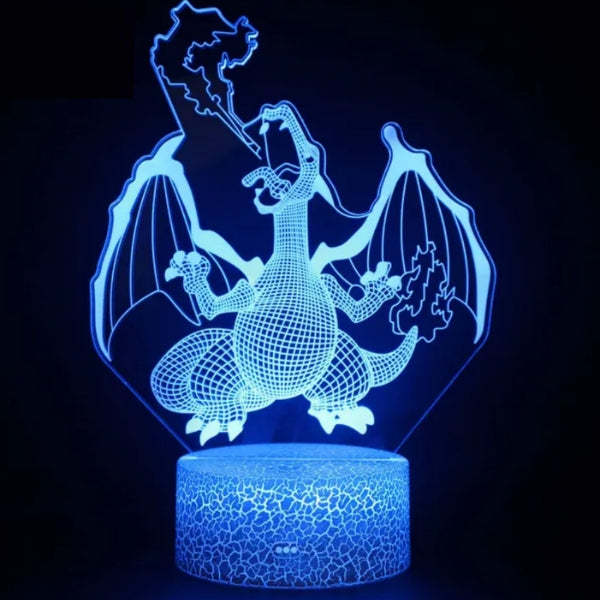 RGB LED-lamper med Pokémon Motiv - Retrospillkongen