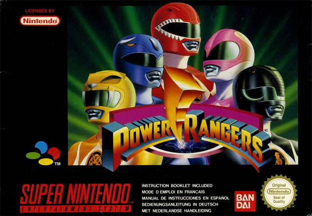 Mighty Morphin Power Rangers - Nintendo (SNES) spill - Retrospillkongen
