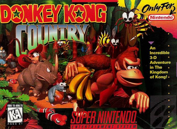 Donkey Kong Country - SNES (USA) - Retrospillkongen