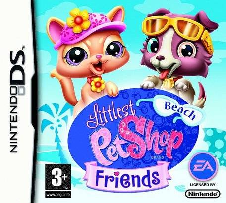 Littlest Pet Shop Friends Beach - Nintendo DS spill - Retrospillkongen