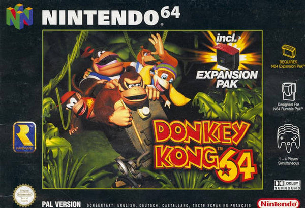 Donkey Kong 64 - N64 spill - Retrospillkongen
