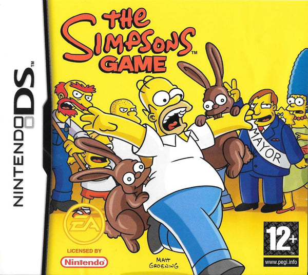 The Simpsons Game - Nintendo DS spill