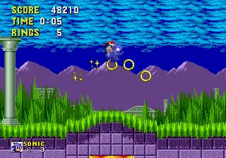 Sonic the Hedgehog - SEGA Mega Drive spill - Retrospillkongen