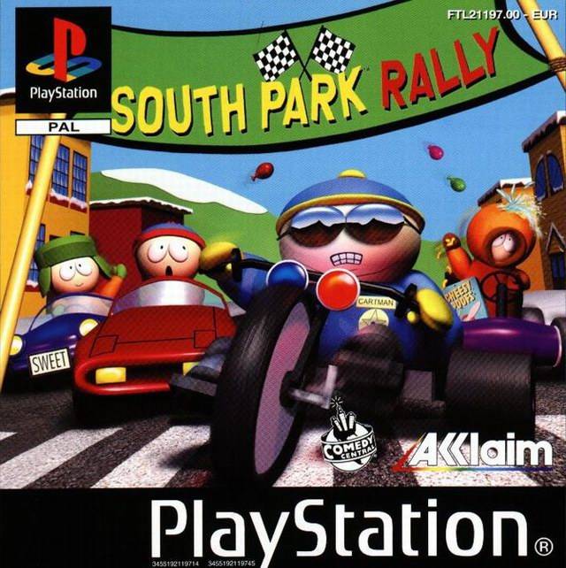 South Park Rally - PS1 spill - Retrospillkongen