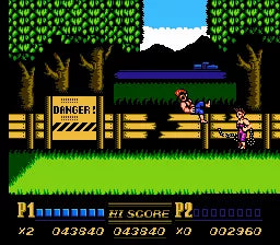 Double Dragon II: The Revenge - NES spill - Retrospillkongen