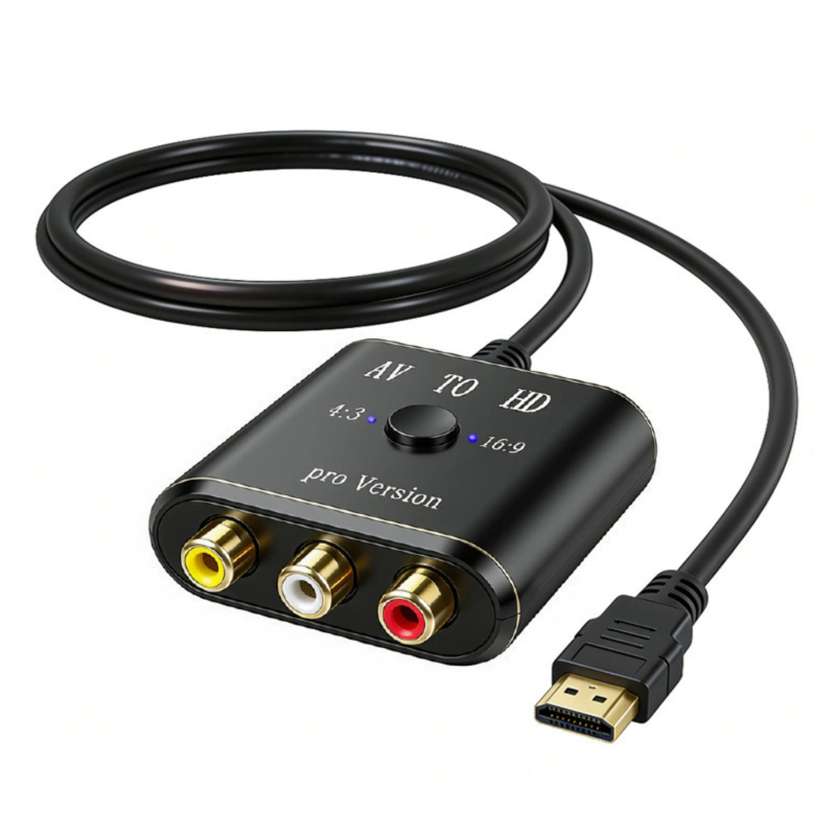 RCA til HDMI Omformer Adapter - Retrospillkongen