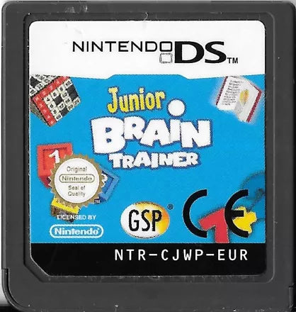 Junior Brain Trainer  - Nintendo DS spill - Retrospillkongen