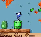 The Smurfs' Nightmare - GameBoy Color spill