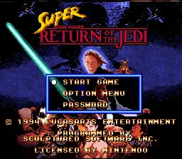 Super Star Wars: Return of the Jedi - SNES spill