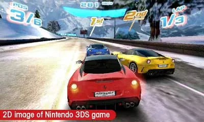 Asphalt 3D Nintendo 3DS spill Retrospillkongen