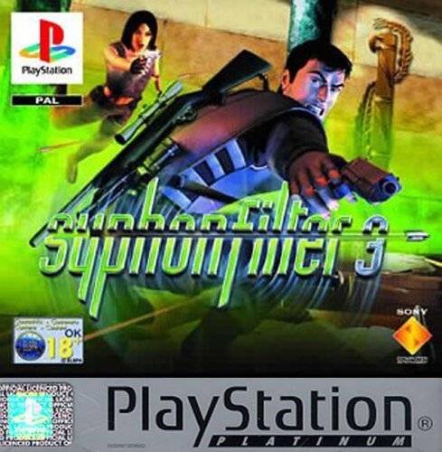 Syphon Filter 3 - PS1 spill - Retrospillkongen