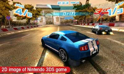 Asphalt 3D - Nintendo 3DS spill