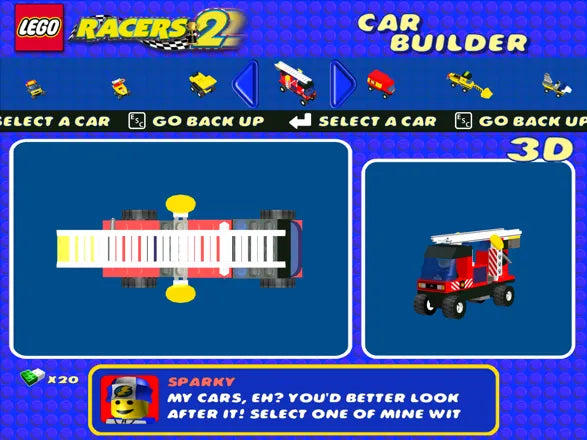 LEGO Racers 2 - PS2 spill - Retrospillkongen
