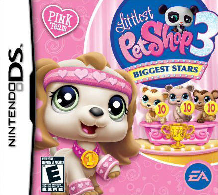 Littlest Pet Shop 3 Biggest Star Pink Team - Nintendo DS spill - Retrospillkongen