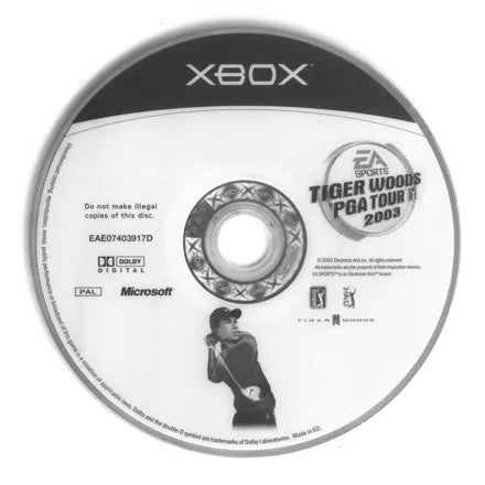 Tiger Woods PGA Tour 2003 - Xbox spill