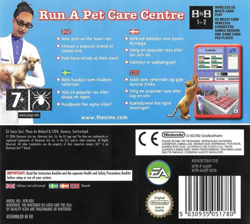 The Sims 2: Pets - Nintendo DS spill