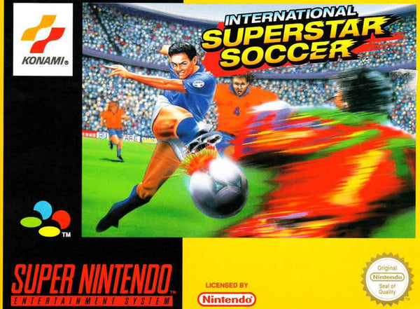 International Superstar Soccer - Nintendo (SNES) spill - Retrospillkongen