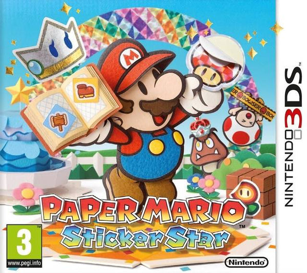 Paper Mario Sticker Star - Nintendo 3DS spill - Retrospillkongen