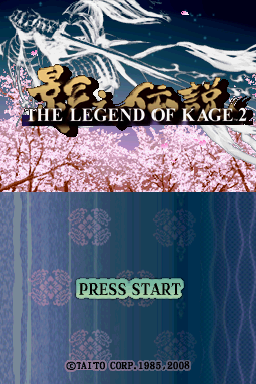 The Legend of Kage 2 - Nintendo DS spill