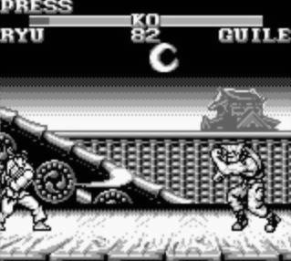 Street Fighter II - Gameboy spill - Retrospillkongen