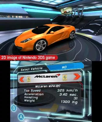 Asphalt 3D - Nintendo 3DS spill - Retrospillkongen
