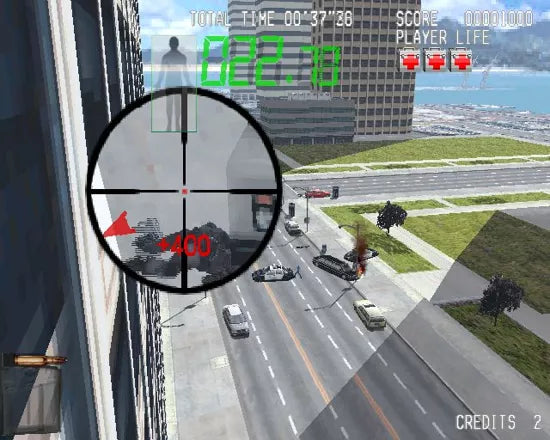 Silent Scope - PS2 spill - Retrospillkongen