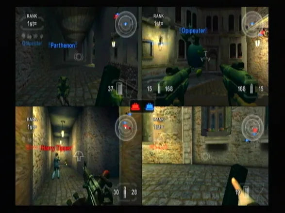 TimeSplitters: Future Perfect - Gamecube spill