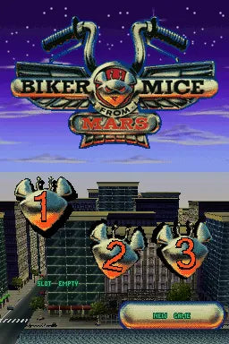 Biker Mice from Mars - Nintendo DS spill - Retrospillkongen