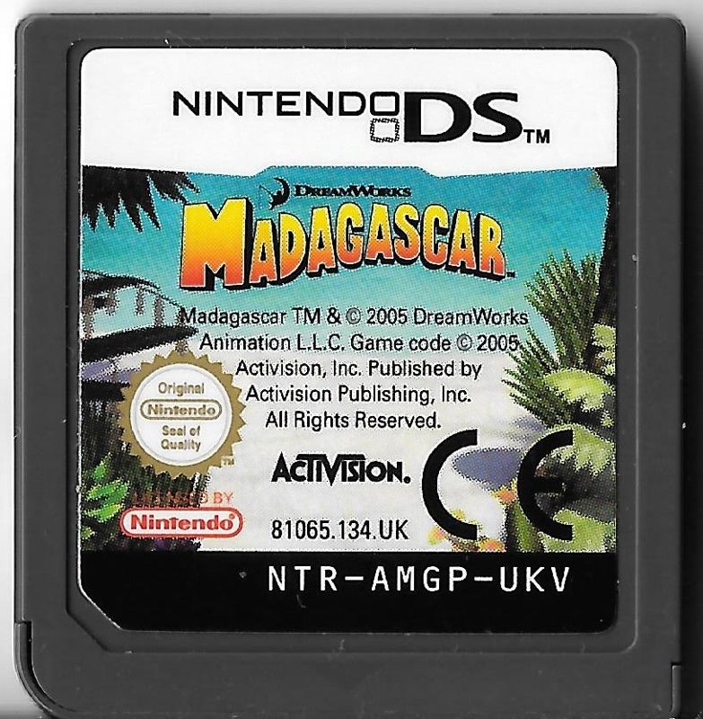Madagascar - Nintendo DS spill