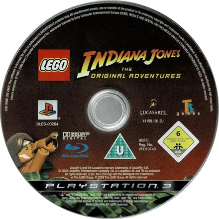 LEGO Indiana Jones The Original Adventures - PS3 spill - Retrospillkongen