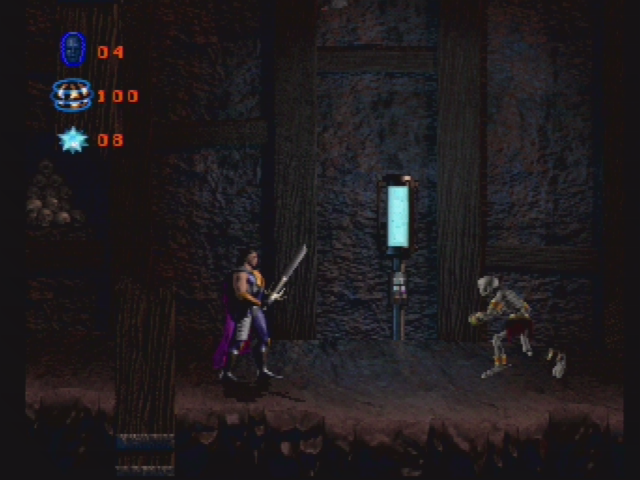 Skeleton Warriors - PS1 spill - Retrospillkongen