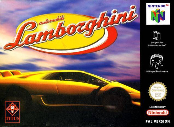Automobili Lamborghini - Nintendo 64 spill - Retrospillkongen