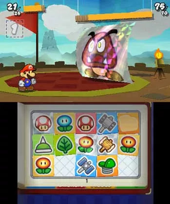 Paper Mario Sticker Star - Nintendo 3DS spill