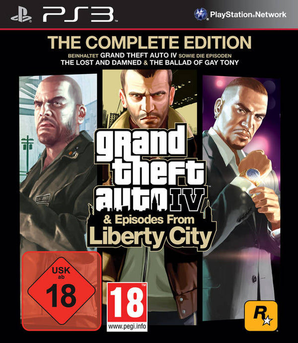 Grand Theft Auto IV & Episodes from Liberty City - PS3 spill