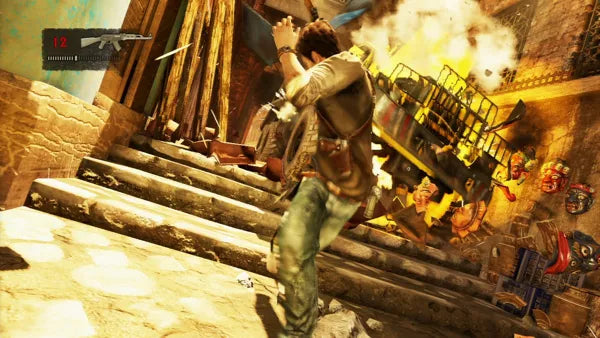Uncharted 2: Among Thieves - PS3 spill (Steelbook) - Retrospillkongen