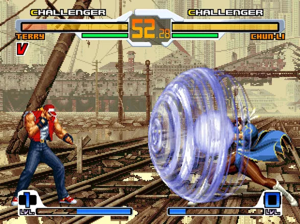 SNK vs. Capcom SVC Chaos - PS2 Spill