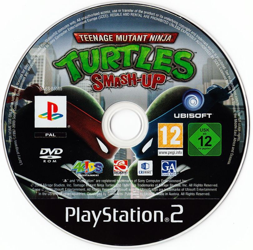 Teenage Mutant Ninja Turtles: Smash-Up - PS2 spill - Retrospillkongen
