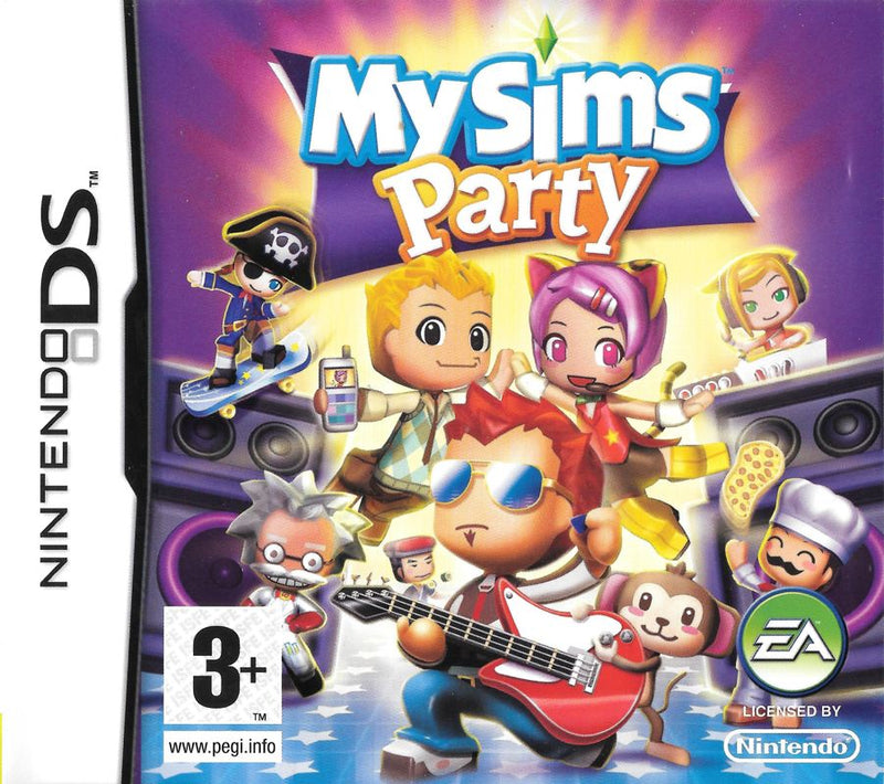 My Sims Party - Nintendo DS spill - Retrospillkongen