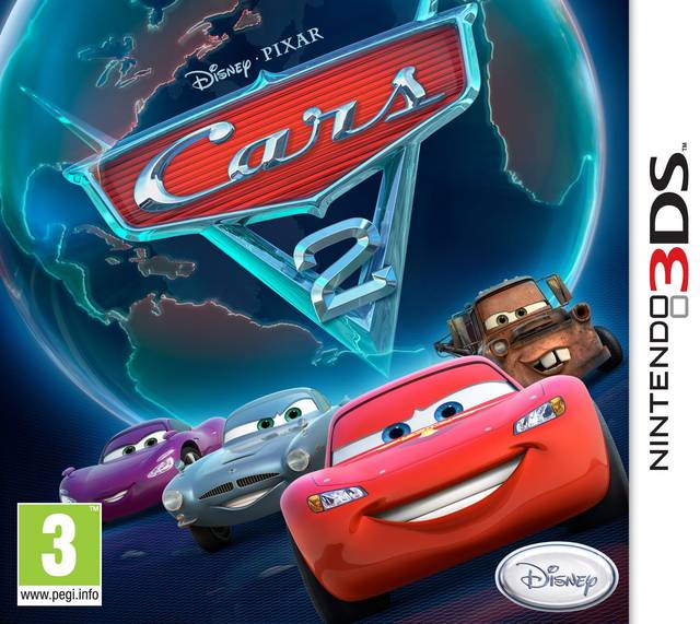Disney/Pixar Cars 2 - Nintendo 3DS spill - Retrospillkongen